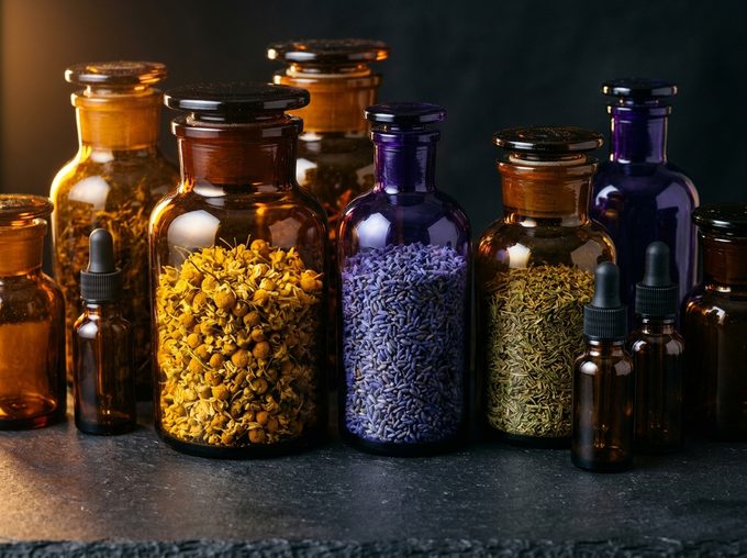 How to Store Dried Herbs: Light, Heat, Humidity & Amber Glass Containers
