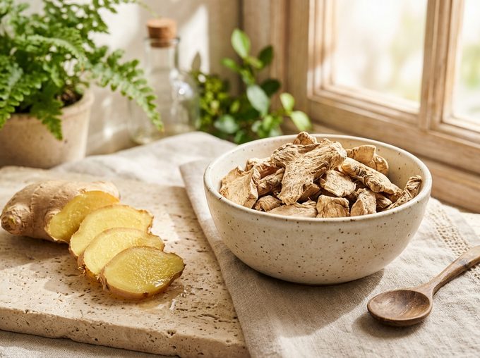Ginger Rhizome (Zingiber officinale)
